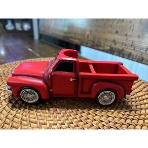DWK Vintage Red Truck S/P , Spice Holder , Pickup , Country Decor